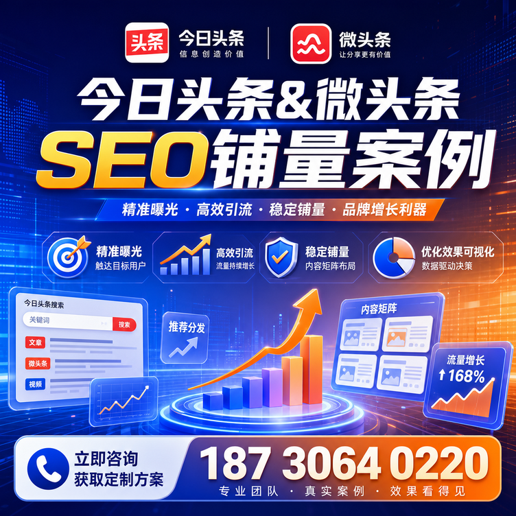 渭南头条号SEO矩阵批量内容铺量成功案例