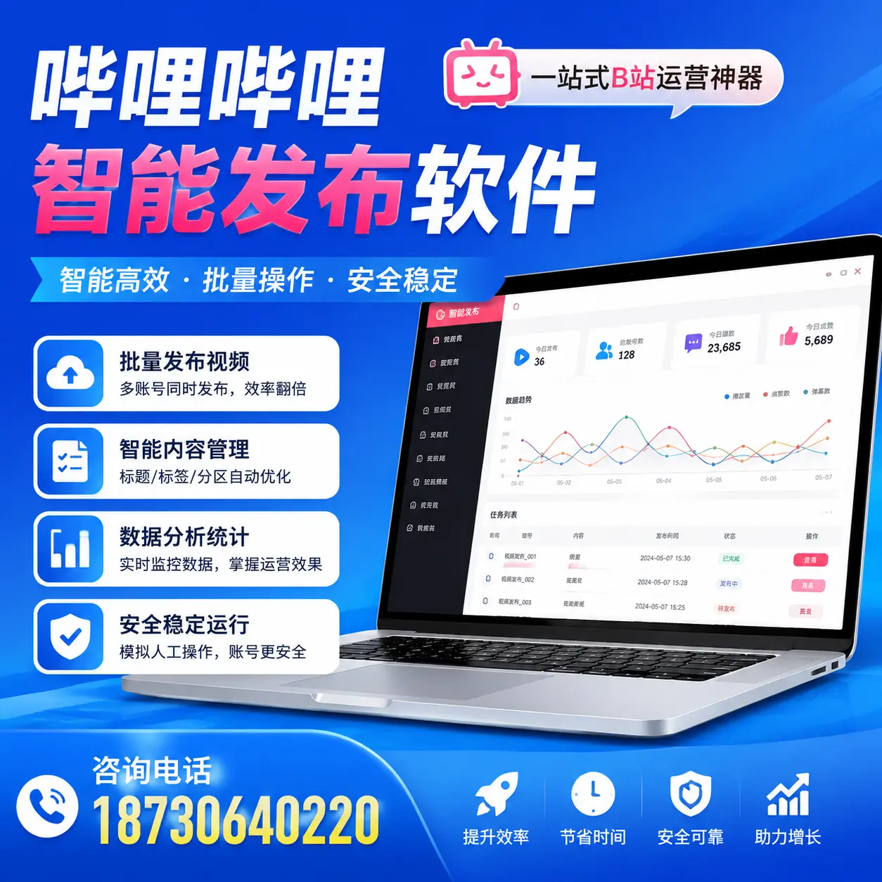 如何通过哔哩哔哩智能发布软件提升 渭南 企业曝光率